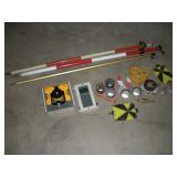 STORY POLES AND SURVEYING TOOLS