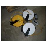 (3) RETRACTABLE CORD REELS