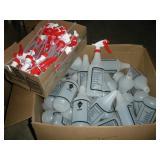(75) SPRAY BOTTLES W/ 33 NOZZLES