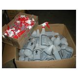 (75) SPRAY BOTTLES W/ 33 NOZZLES