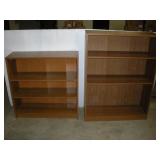 (2) COMPOSITE BOOKSHELVES