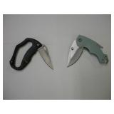 (2) KERSHAW LOCK BLADE KNIVES W/