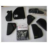 (7) PISTOL HOLSTERS AND CASES