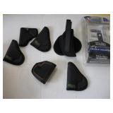 (7) PISTOL HOLSTERS AND CASES