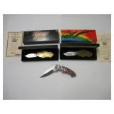 NASCAR COLLECTOR LOCK BLADE KNIVES