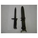 US MILITARY KOREAN / VIETNAM WAR ERA BAYONET W/