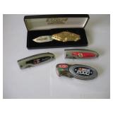 NASCAR COLLECTOR LOCK BLADE KNIVES