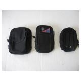 (3) TACTICAL PISTOL HOLSTER BAGS