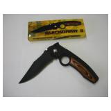 FROST CUTLERY "QUICKDRAW II" LOCK BLADE KNIFE W/