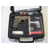 SIG SAUER (P238) 380 AUTO SEMI AUTO PISTOL W/