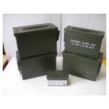 (5) AMMO BOXES