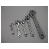 ADJUSTABLE WRENCHES 4-6-8 AND 12IN
