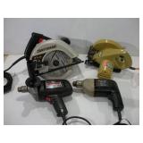 CRAFTSMAN AND B&D CIRCULAR SAW AND 3/8 DRILL