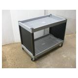 PLASTIC SHOP CART 27X16X21