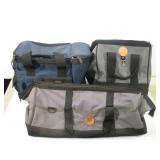 (3) TOOL BAGS LARGEST 24X9X11
