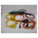 (3) EXT. CORDS & (3) SURGE PROTECTERS