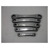 KMC RATCHET WRENCH SET 1/4 TO 7/8