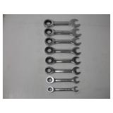 GEARWRENCH METRIC RATCHETING COMBINATION--