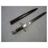 WWII SWISS K31 BAYONET BY WAFFENFABRIK--