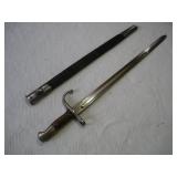 TURKISH M1890 MAUSER WWI BAYONET W/