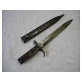GERMAN WWI STEEL HILT ERSATZ BAYONET W/
