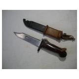 HUNGARIAN FIGHTING KNIFE BAYONET W/