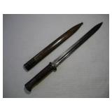 WWII GERMAN BEYONET W/ SCABBARD