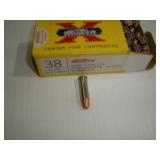 (50) .38 SPECIAL CARTRIDGES 158 GR LUBALOY