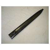 METAL BAYONET SCABBARD 15IN LONG