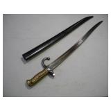 FRENCH M1866 CHASSEPOT BAYONET / SWORD W/
