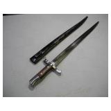 PORTUGUESE 1886 SWORD BAYONET W/