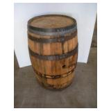 55 GAL WOODEN BARREL