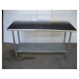 5FT STAINLESS STEEL NSF PREP TABLE