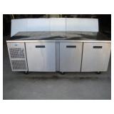 7FT RANDELL 3 DOOR REFRIDGERATED PREP--