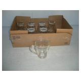 (8) GLASS MUGS