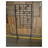 METAL RETAIL DISPLAY RACK 23X59