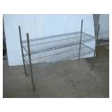 NSF METAL WIRE SHELF 48X18X36