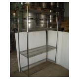 NSF METAL WIRE SHELF 48X18X72