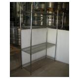 NSF METAL WIRE SHELF 48X18X72