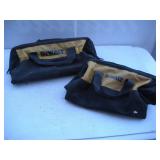 (2) DEWALT TOOL BAGS 16 & 20 IN LONG
