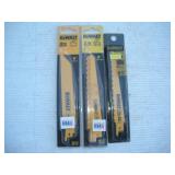 (15) NEW DEWALT WOOD & METAL SAWZALL BLADES