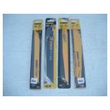 (18) NEW DEWALT WOOD & METAL SAWZALL BLADES