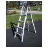 COSCO ADJUSTABLE 7 FT STEPLADDER/ 17 FT--