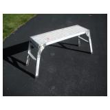 WERNER 4 FT ALUMINUM WORK PLATFORM