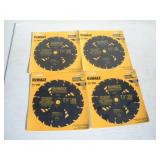 (4) NEW DEWALT 7 1/4 IN PRESSURE TREATED/ WET--
