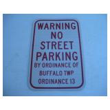 NO PARKING SIGN 12X18