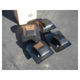 (4) NEW ROOF VENTS 11 X 12 1/2 IN