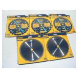 (5) NEW IRWIN 7 1/4 IN CIRCULAR SAW BLADES
