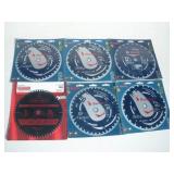 (6) NEW BOSCH & CRAFTSMAN 7 1/4 IN CARBIDE--