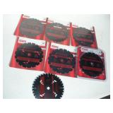 (7) NEW CRAFTSMAN 7 1/4 IN CIRCULAR SAW BLADES